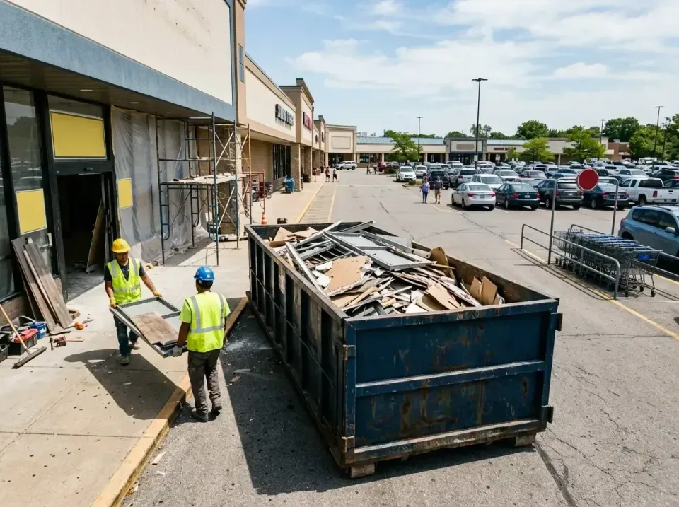 retail-store-renovation-debris-003 — frequently asked questions, Roll-off Dumpster Rentals in Karns, TN